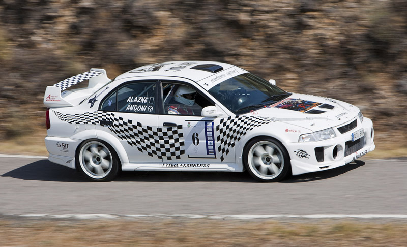 Victoria de &Aacute;ngela Vilari&ntilde;o en el Rallysprint de Fitero y buena actuaci&oacute;n de los pilotos navarros.